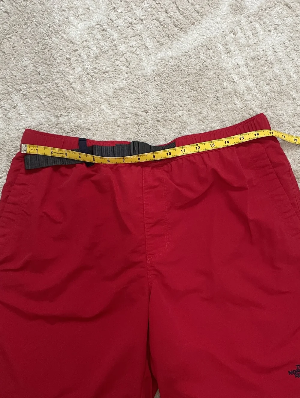 The North Face Red Outdoor Shorts Size L